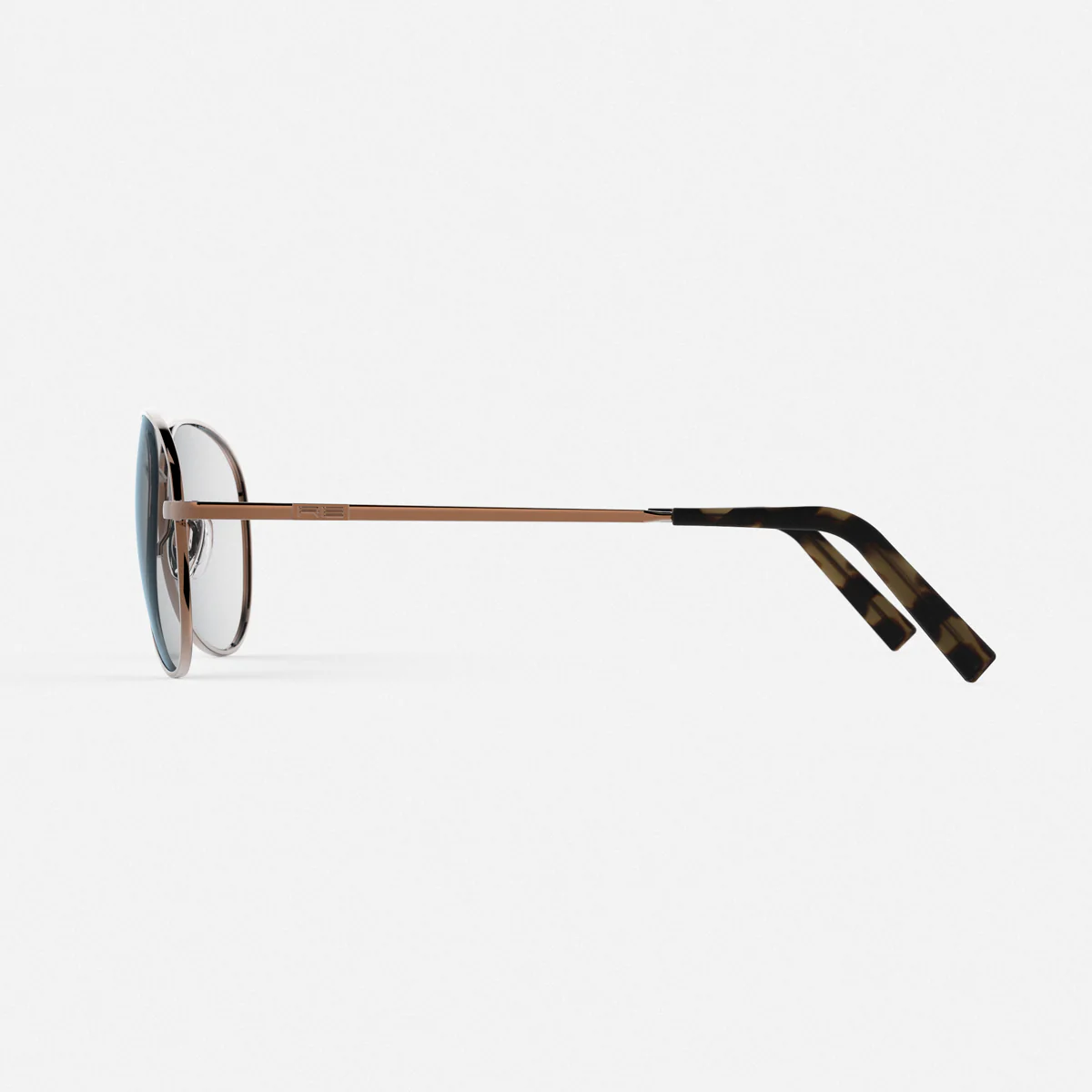 Amelia - 22k Chocolate Gold & Clear - Prescription Eyewear - Image 3