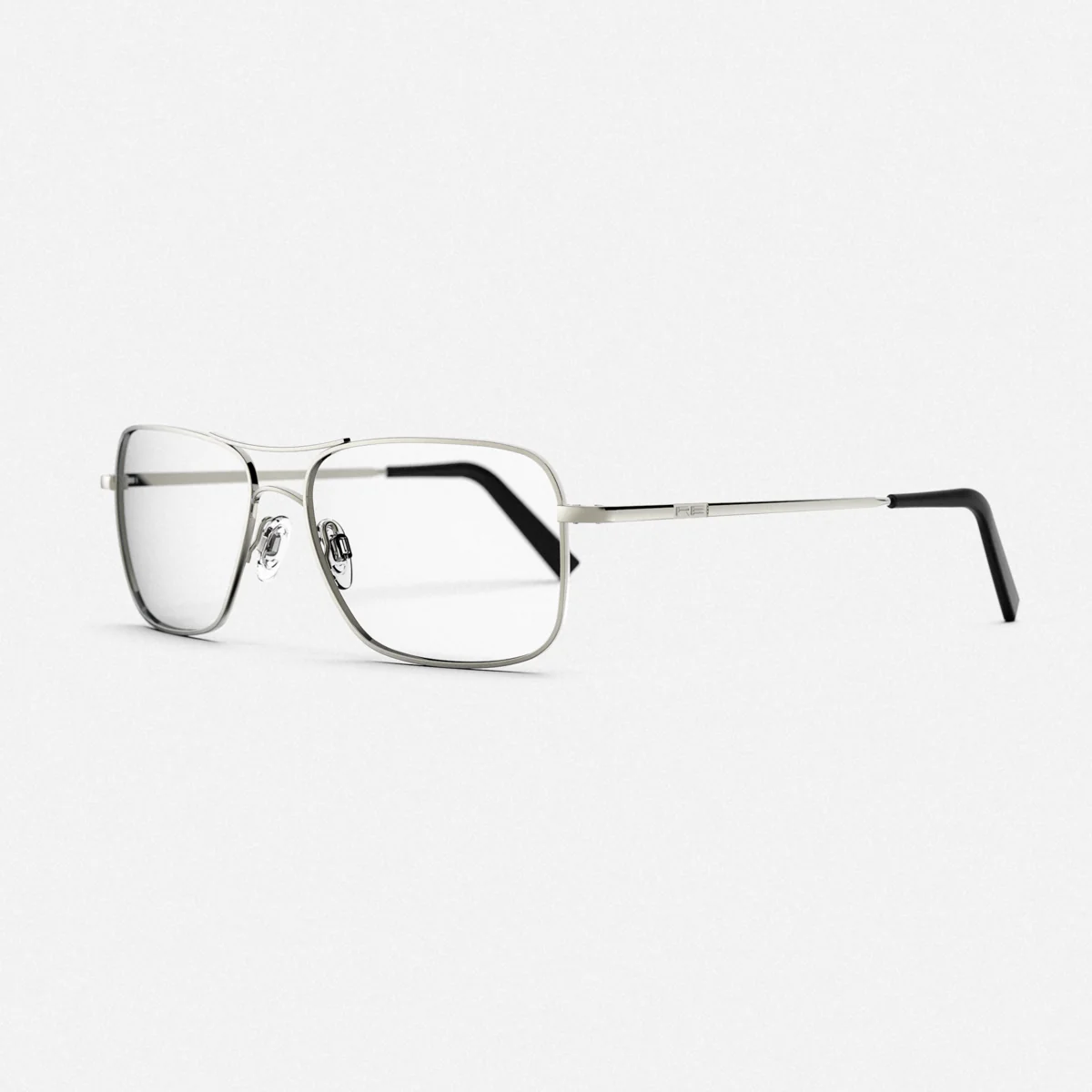 Archer - Gunmetal & Clear - Prescription Eyewear - Image 2