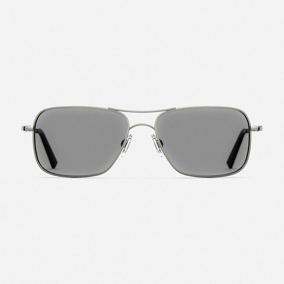 Archer - Gunmetal & Clear - Prescription Eyewear - Image 4