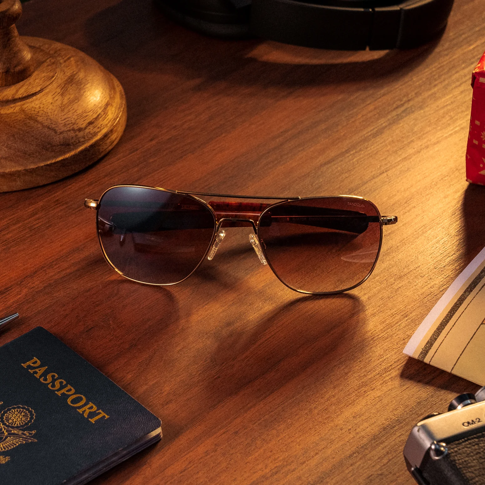 Aviator - 22k Chocolate Gold & Cape Sand - Image 7