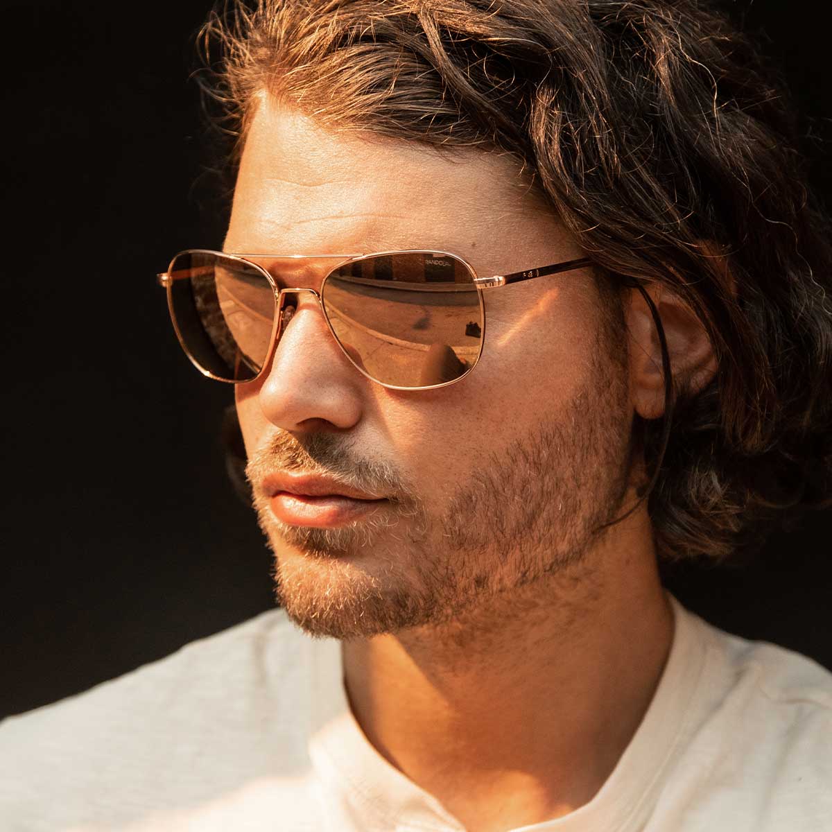 Aviator - 22k Rose Gold & Rose Gold - Prescription Sunglasses - Image 5