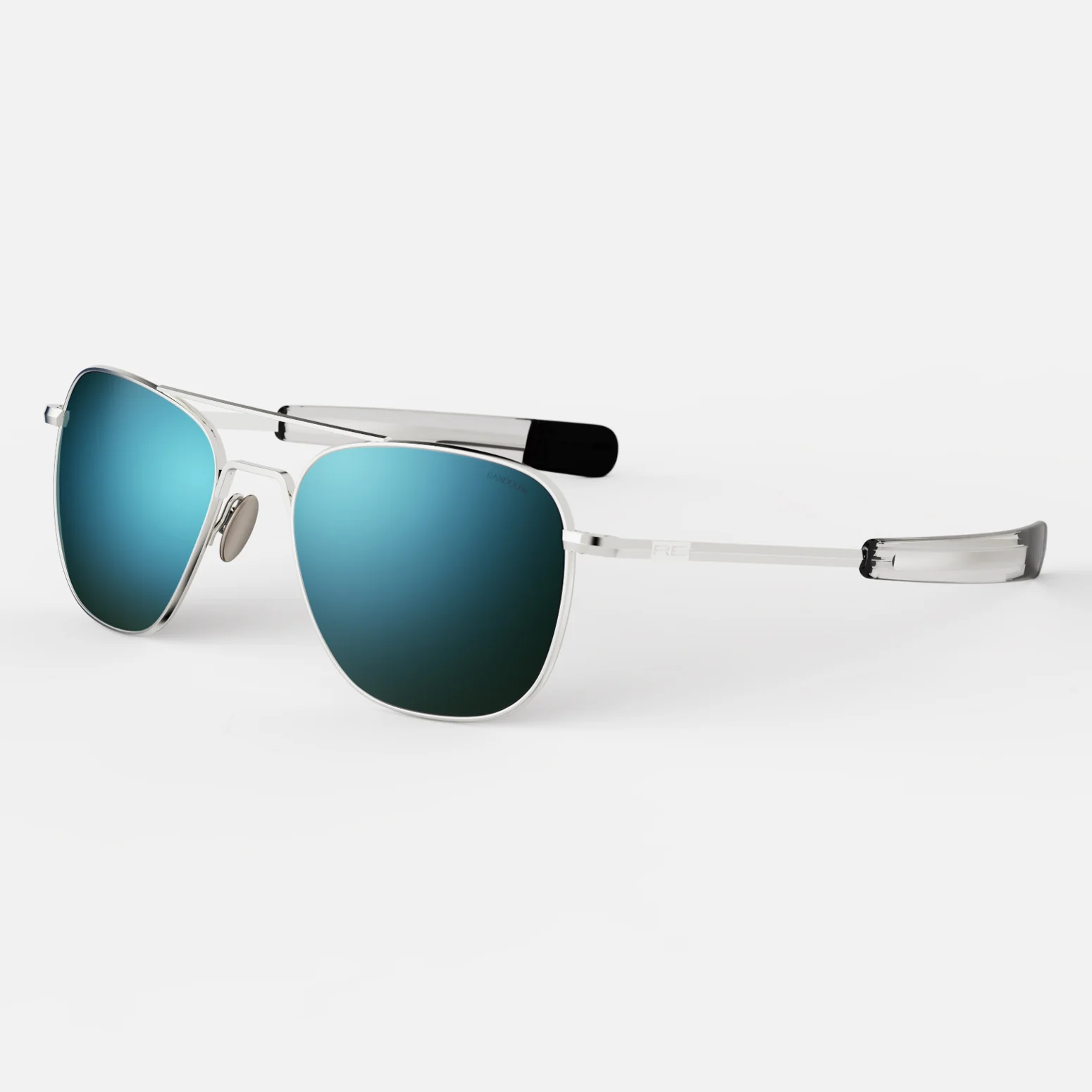 Aviator - 23k White Gold & Cobalt - Image 4