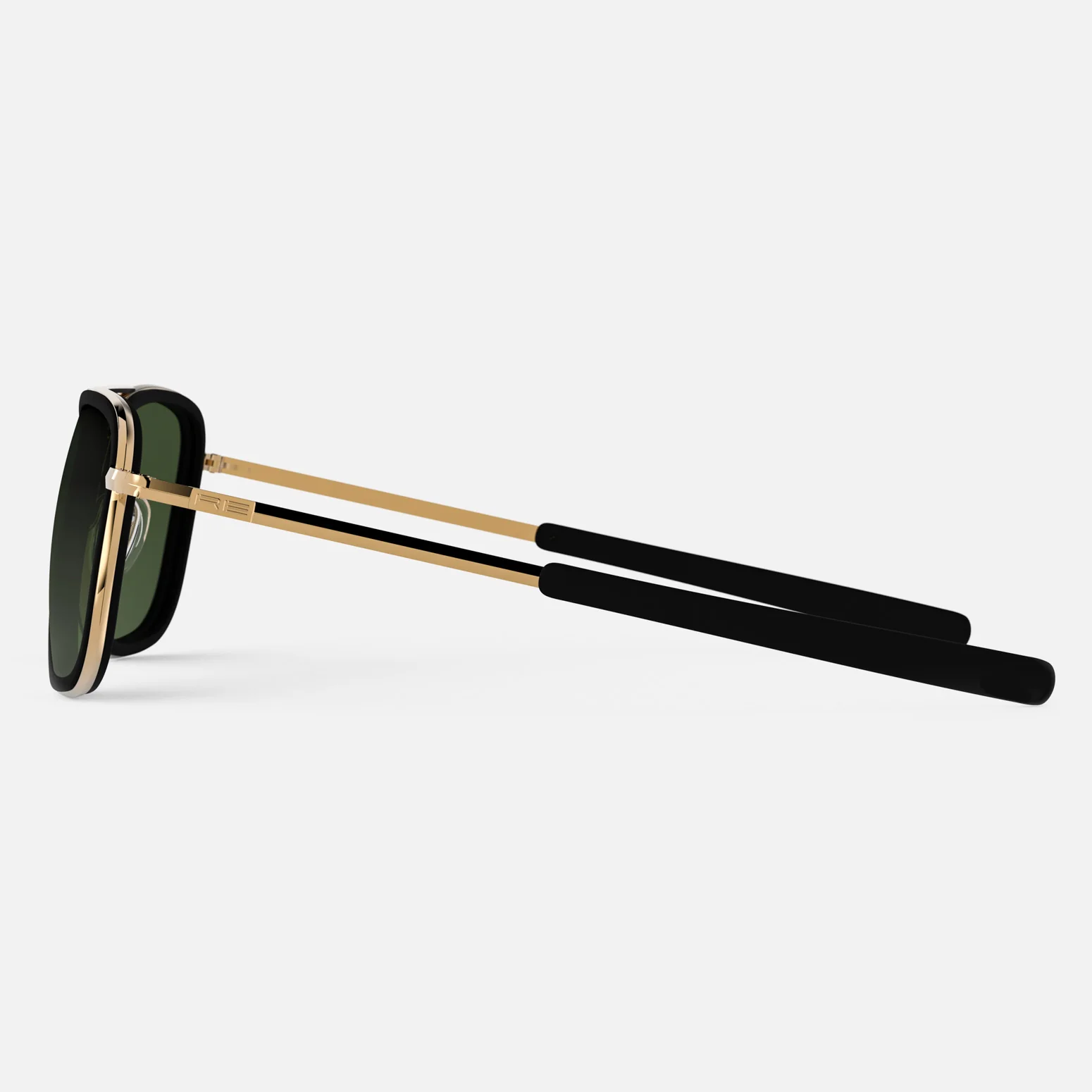 Aviator Fusion - 23k Gold & Matte Onyx Inlay & Evergreen - Image 3