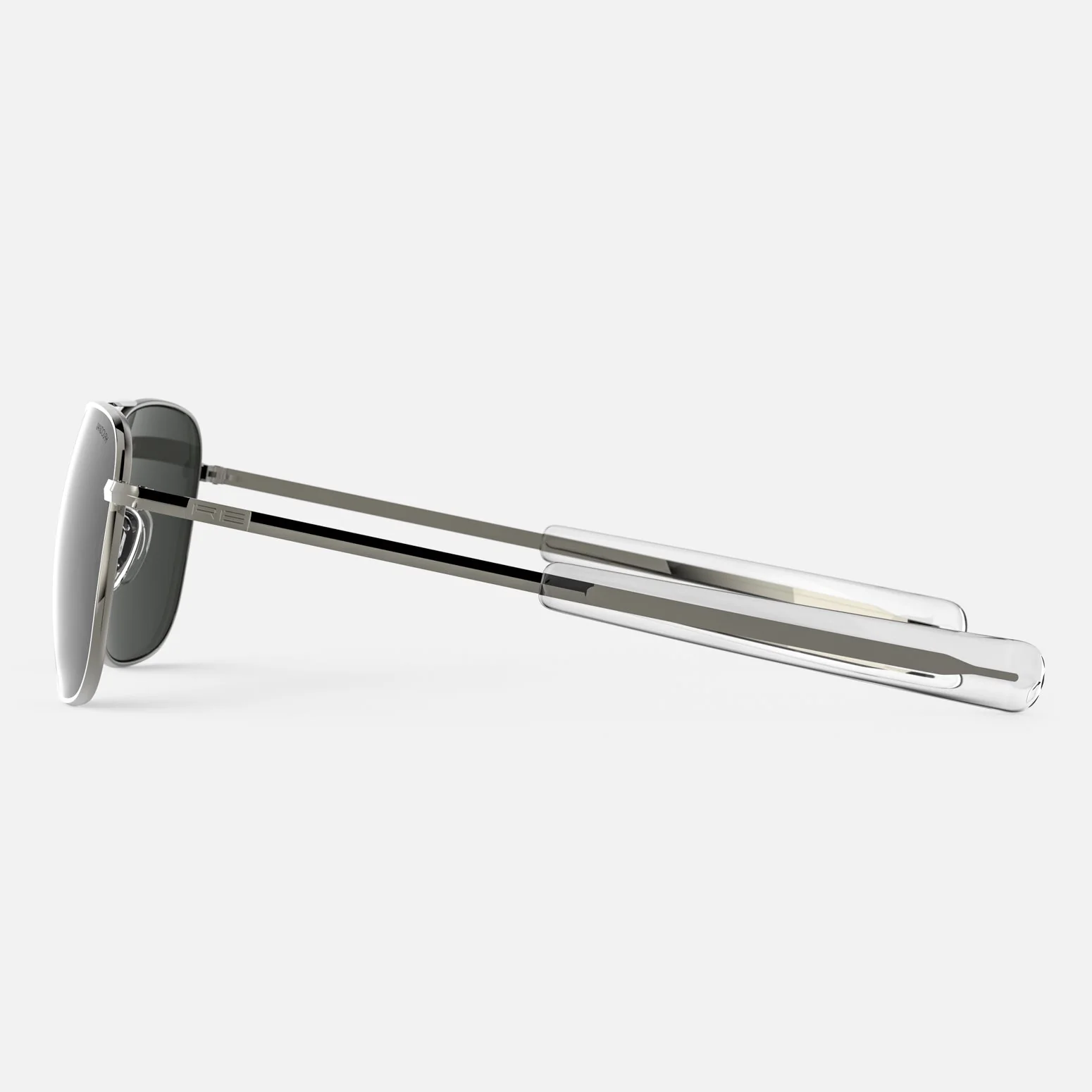 Aviator - Gunmetal & American Gray - Prescription Sunglasses - Image 3