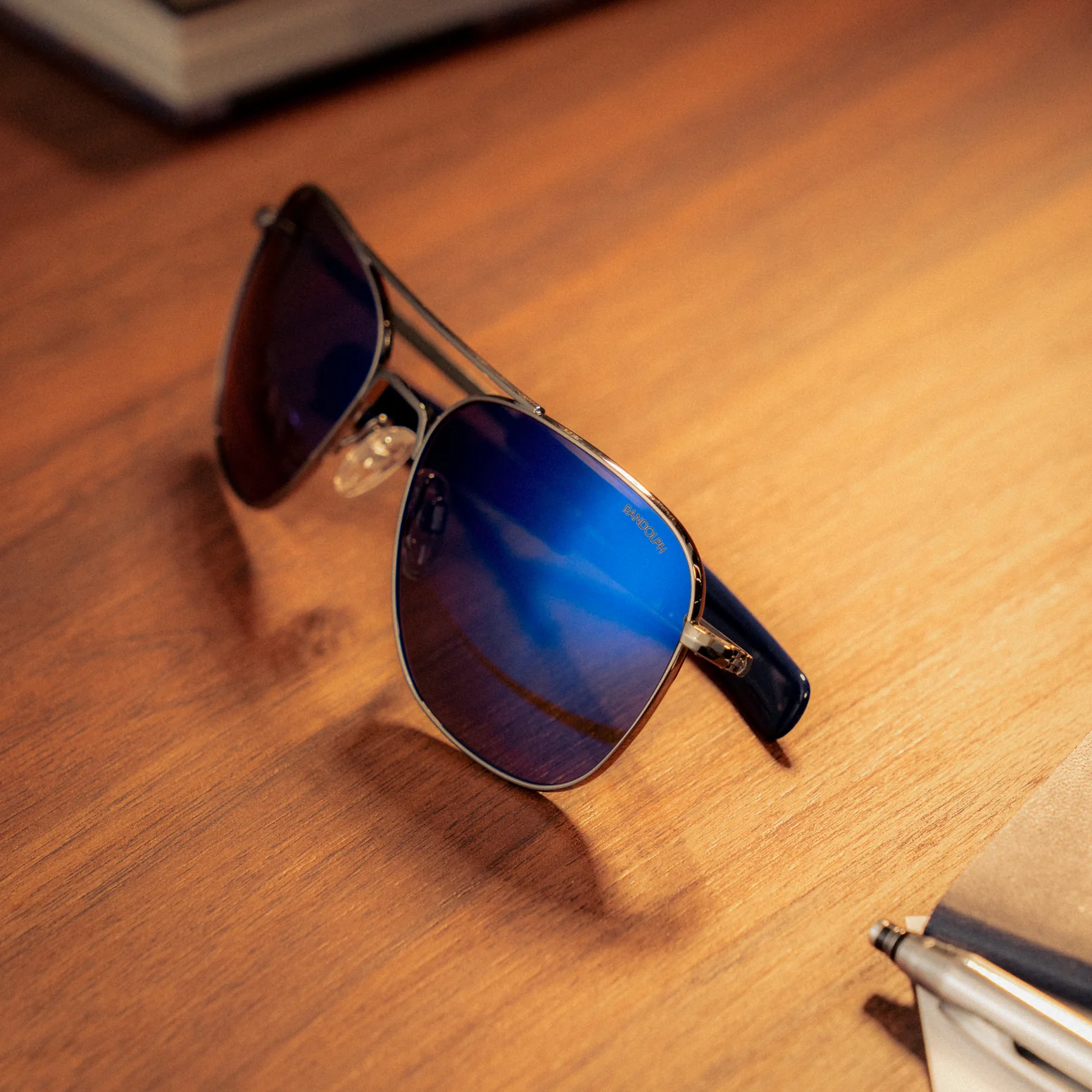 Aviator - Gunmetal & Atlantic Blue - Image 7