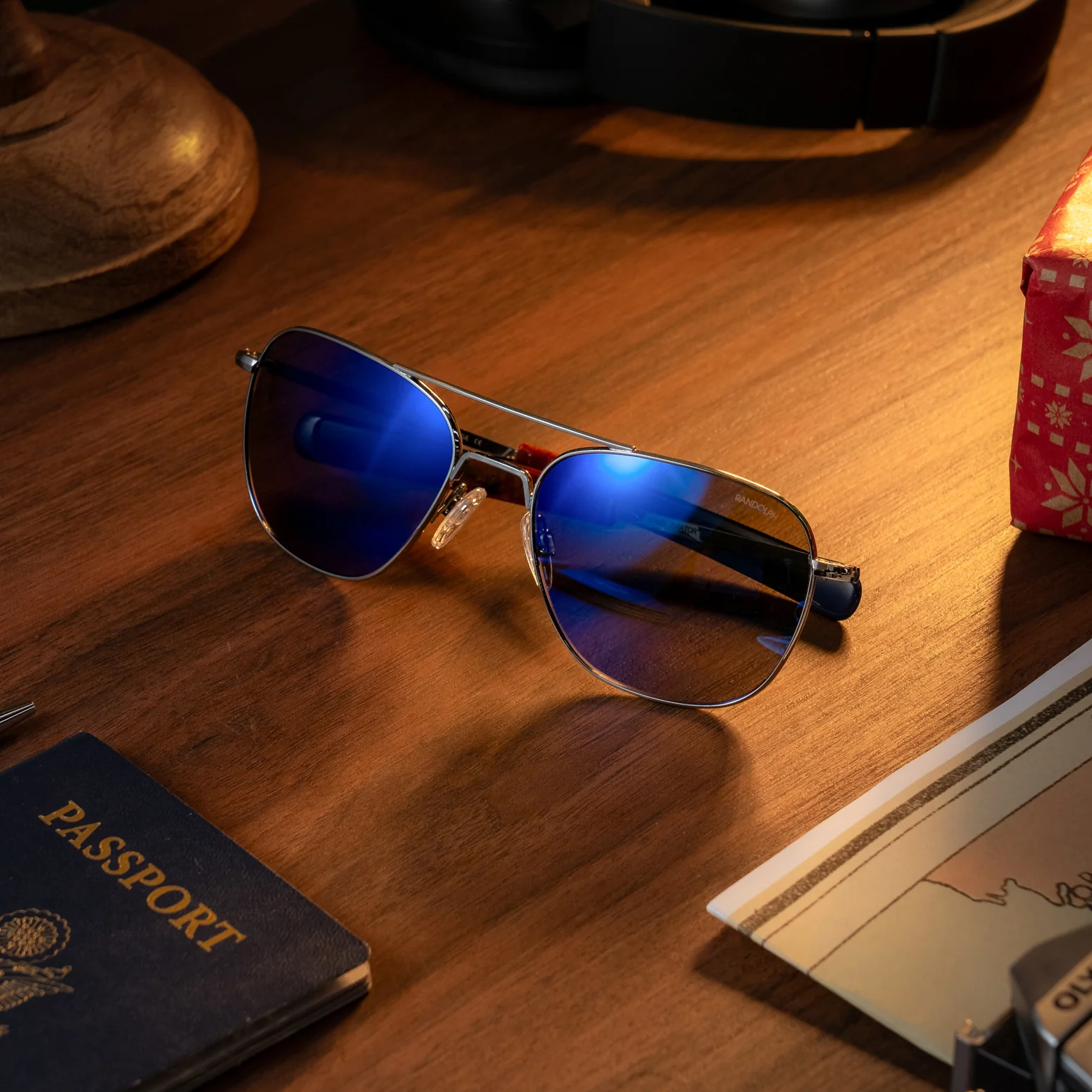 Aviator - Gunmetal & Atlantic Blue - Image 2