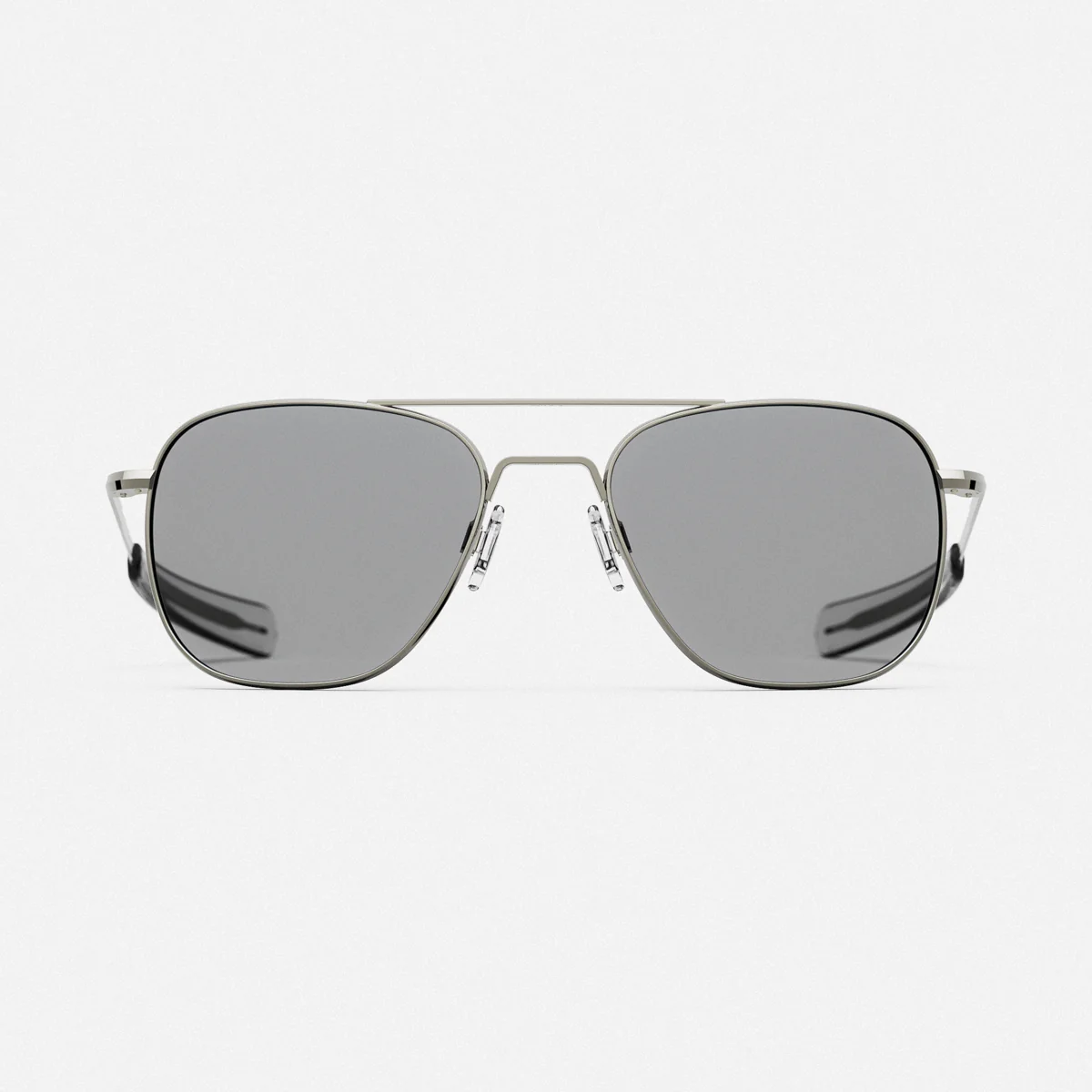 Aviator - Gunmetal & Clear - Prescription Eyewear - Image 5