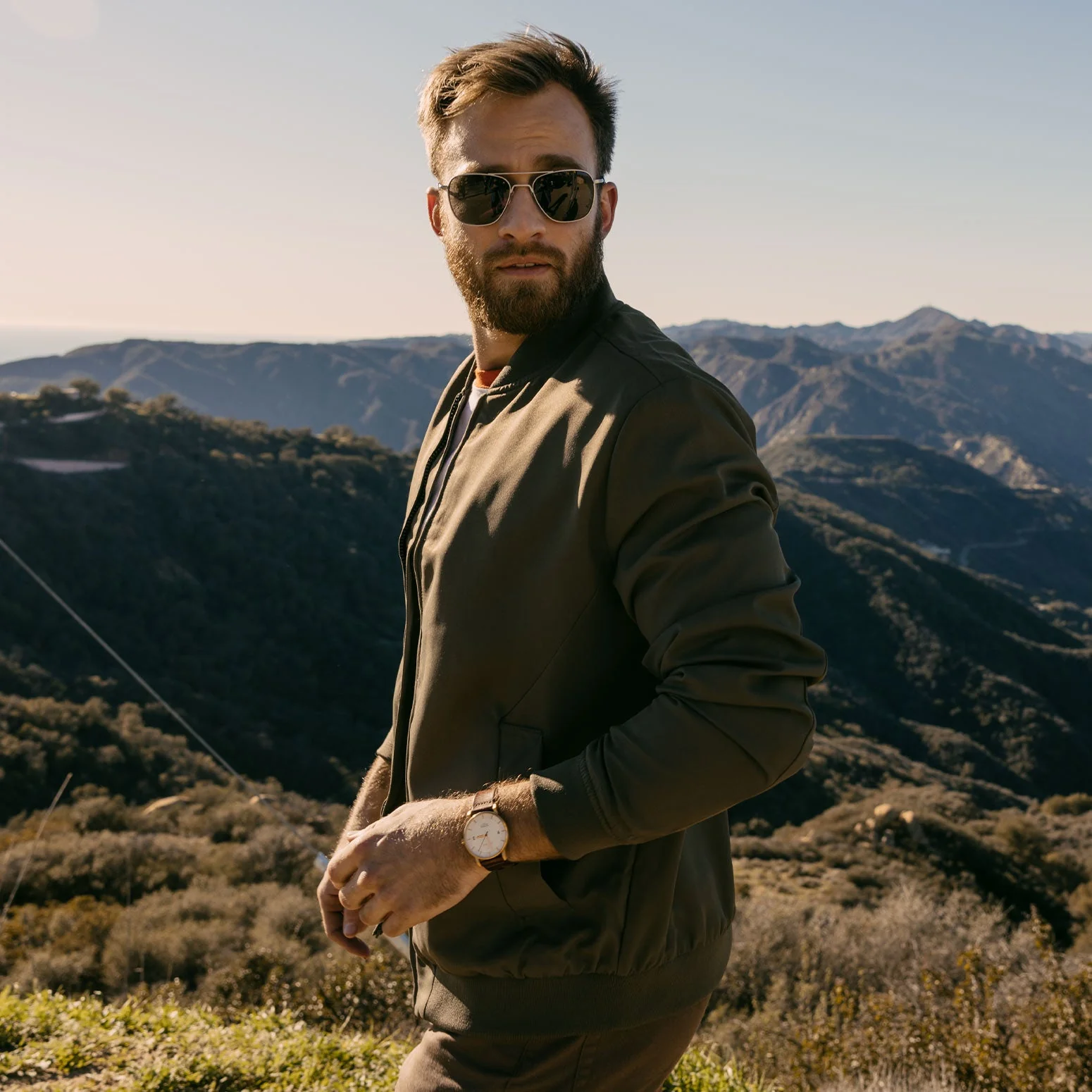 Aviator - Matte Black & AGX - Prescription Sunglasses - Image 4
