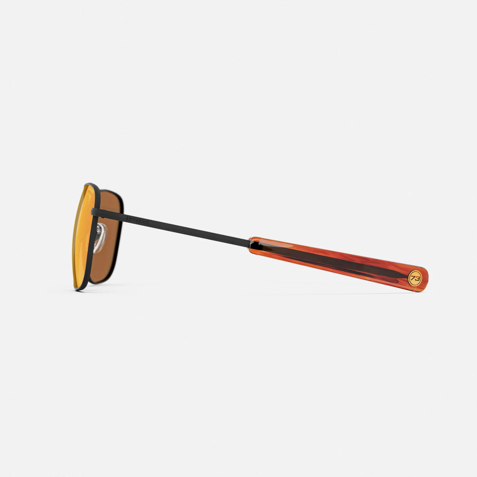 Aviator - Matte Black & Redline - Image 4