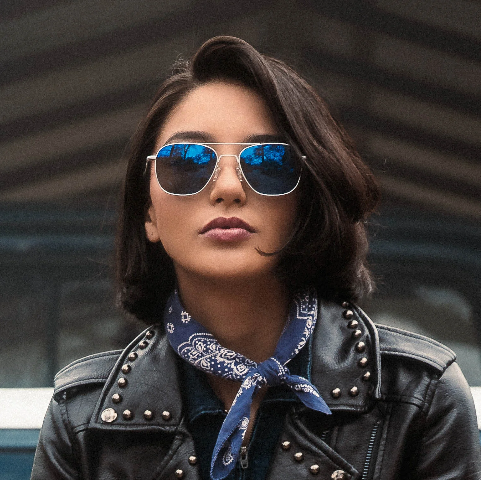 Aviator - Matte Chrome & Atlantic Blue - Image 6
