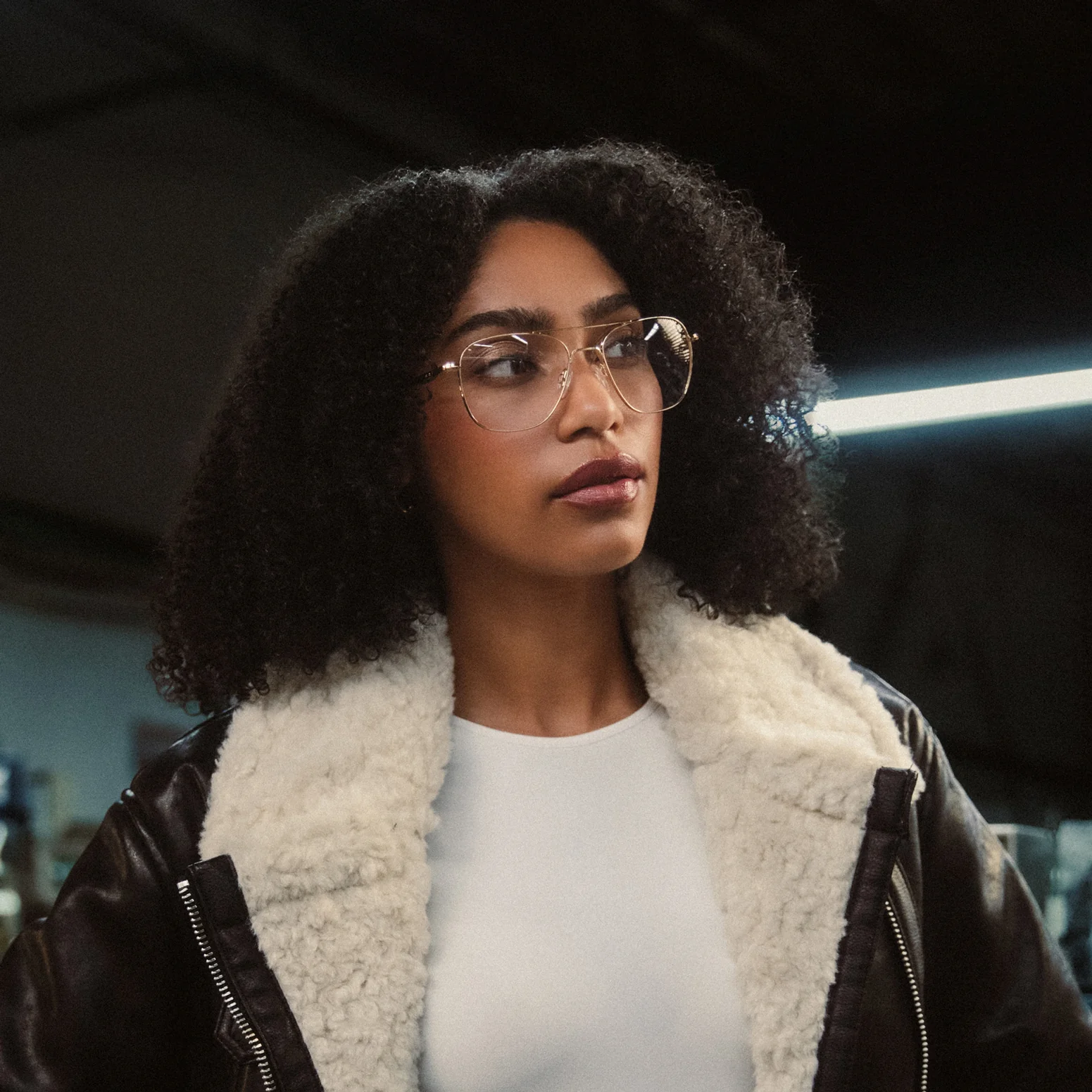 Class A Aviator - Navy & Clear - Prescription Eyewear - Image 9