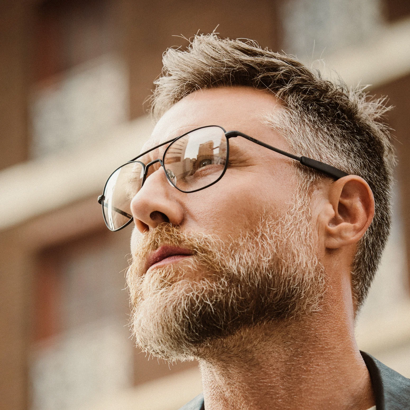 Class A Aviator - Navy & Clear - Prescription Eyewear - Image 6