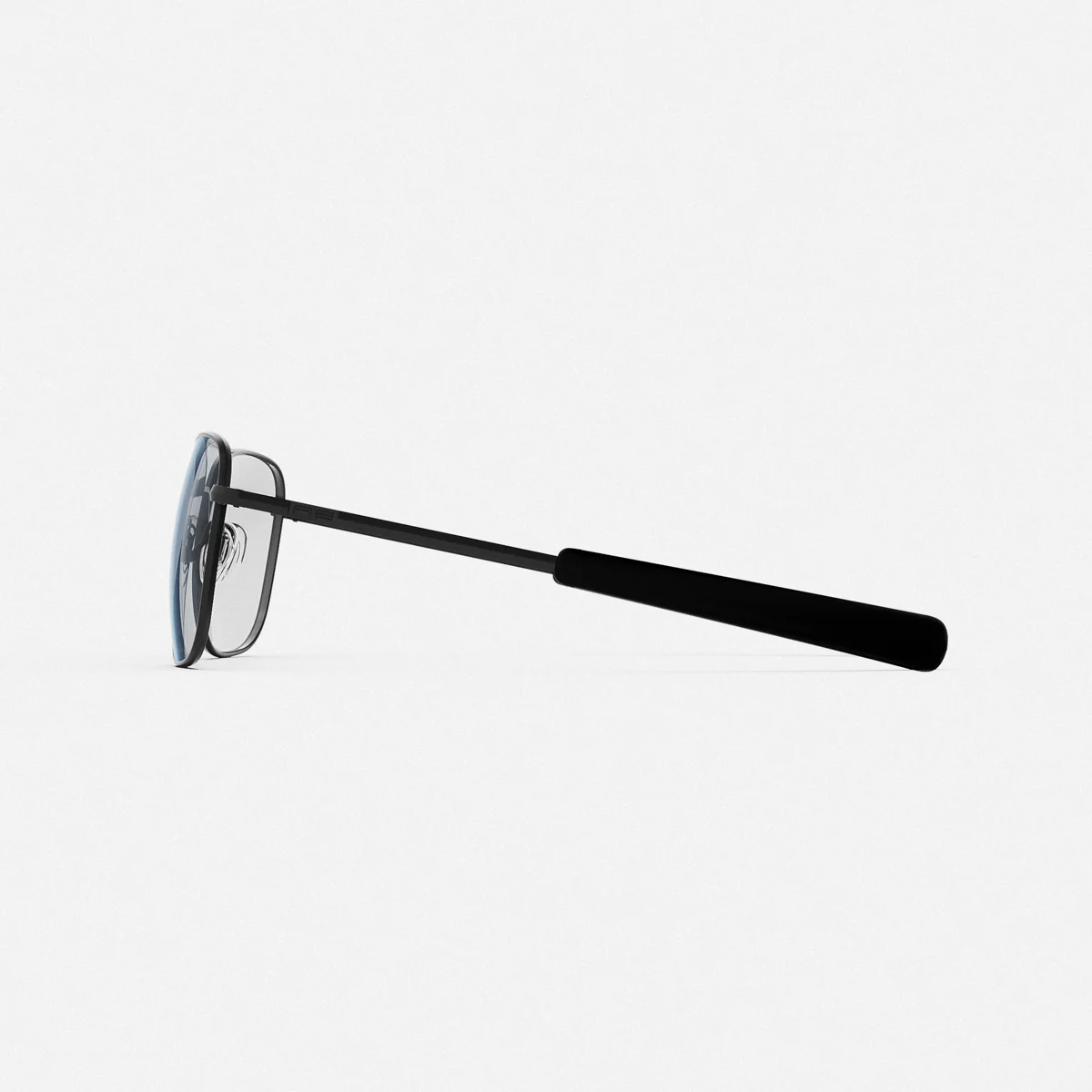 Aviator - Military Special Edition - Matte Black & Clear - Prescription Eyewear - Image 4