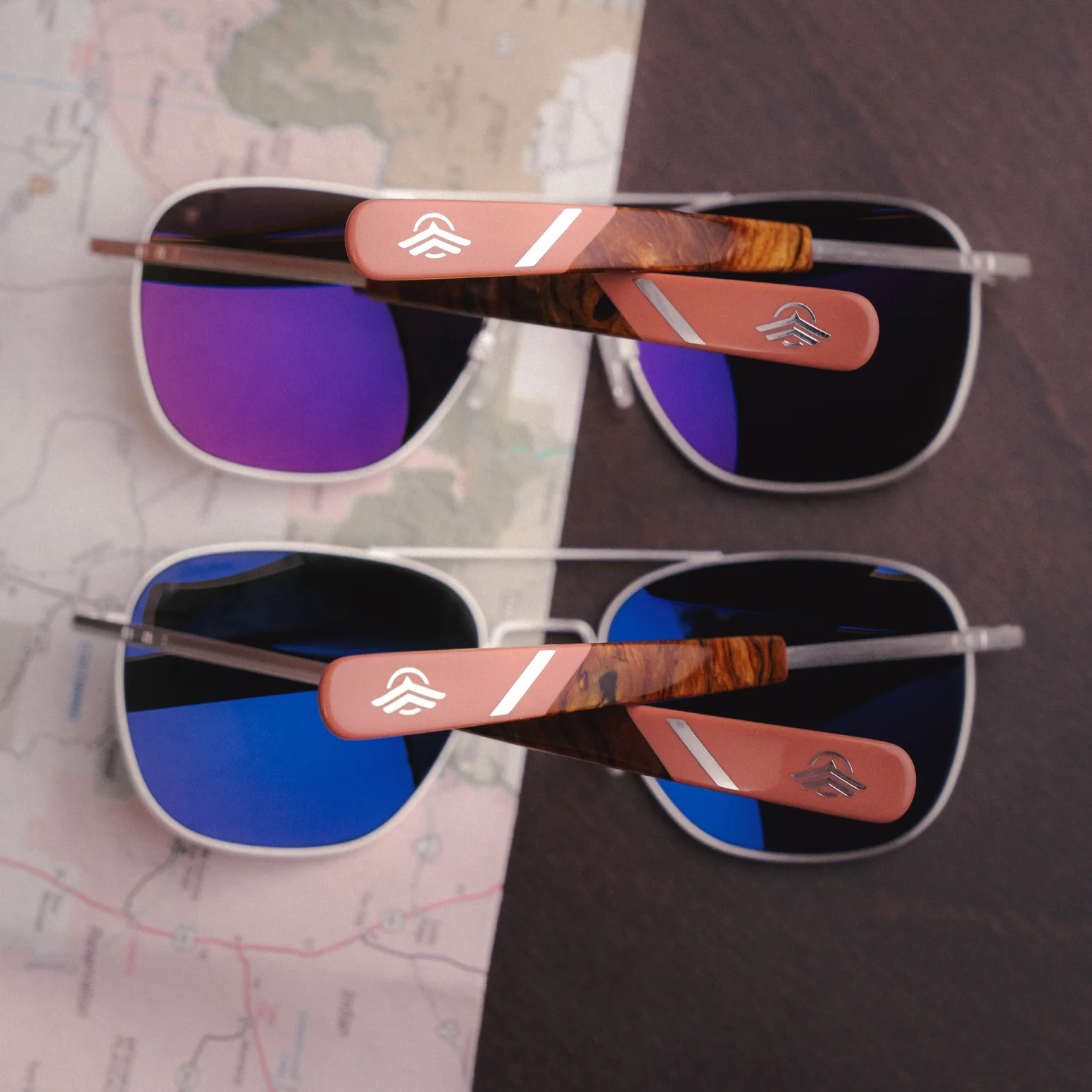 Aviator - Satin Silver & Silver Mirror - Image 8