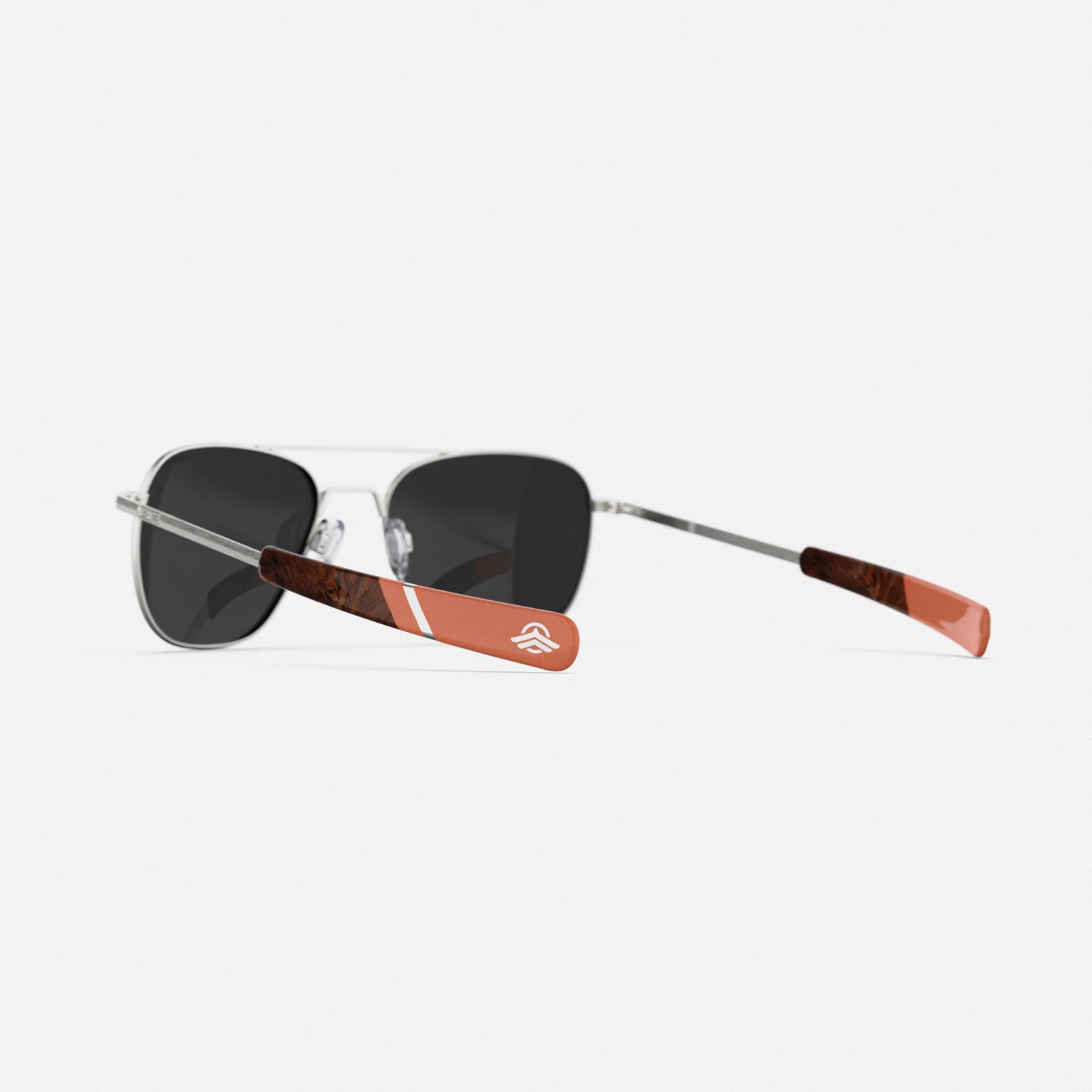 Aviator - Satin Silver & Silver Mirror - Image 5