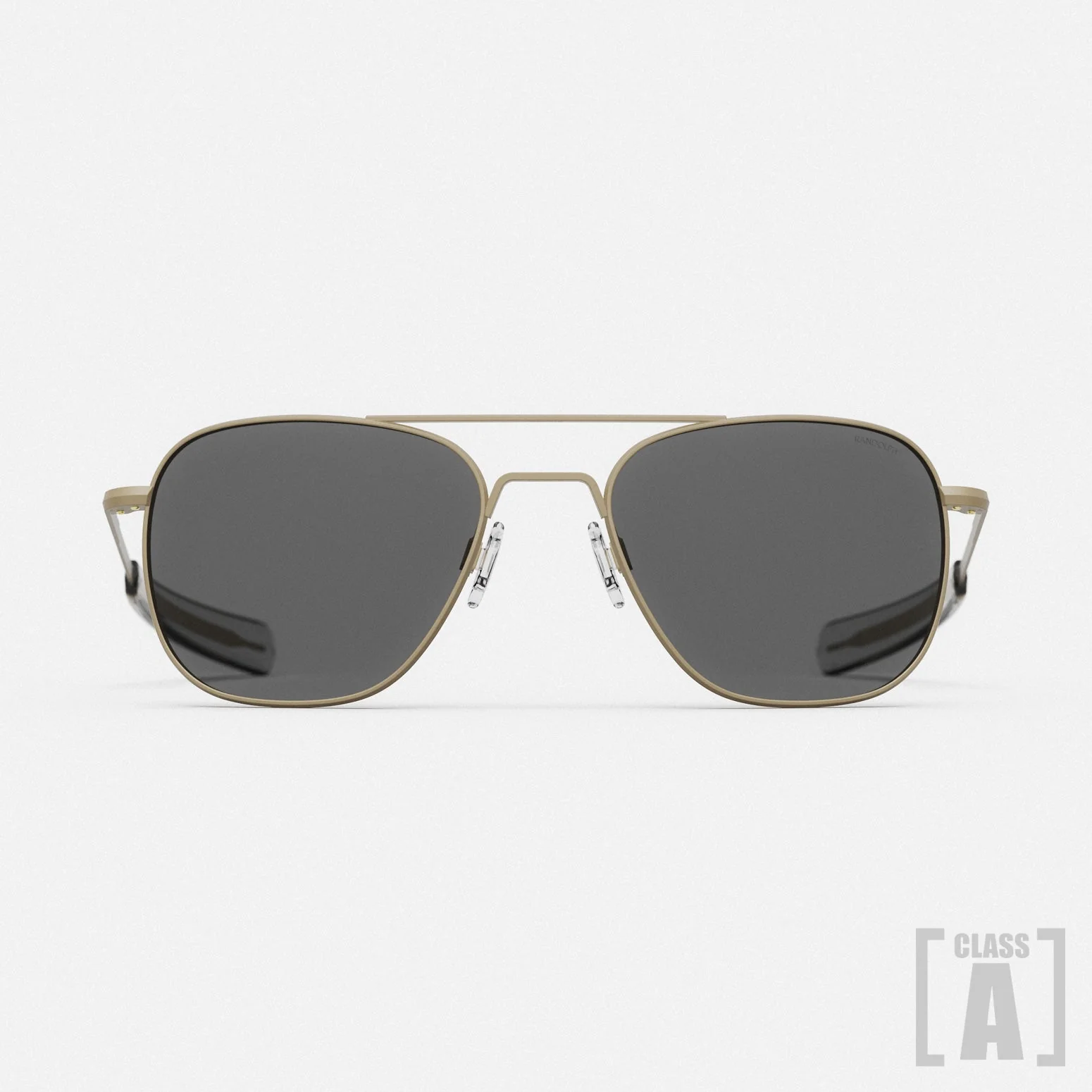 Class A Aviator - Desert Sand & American Gray - Prescription Sunglasses