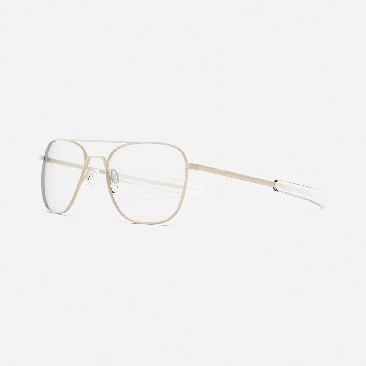 Class A Aviator - Desert Sand & Clear - Prescription Eyewear - Image 3