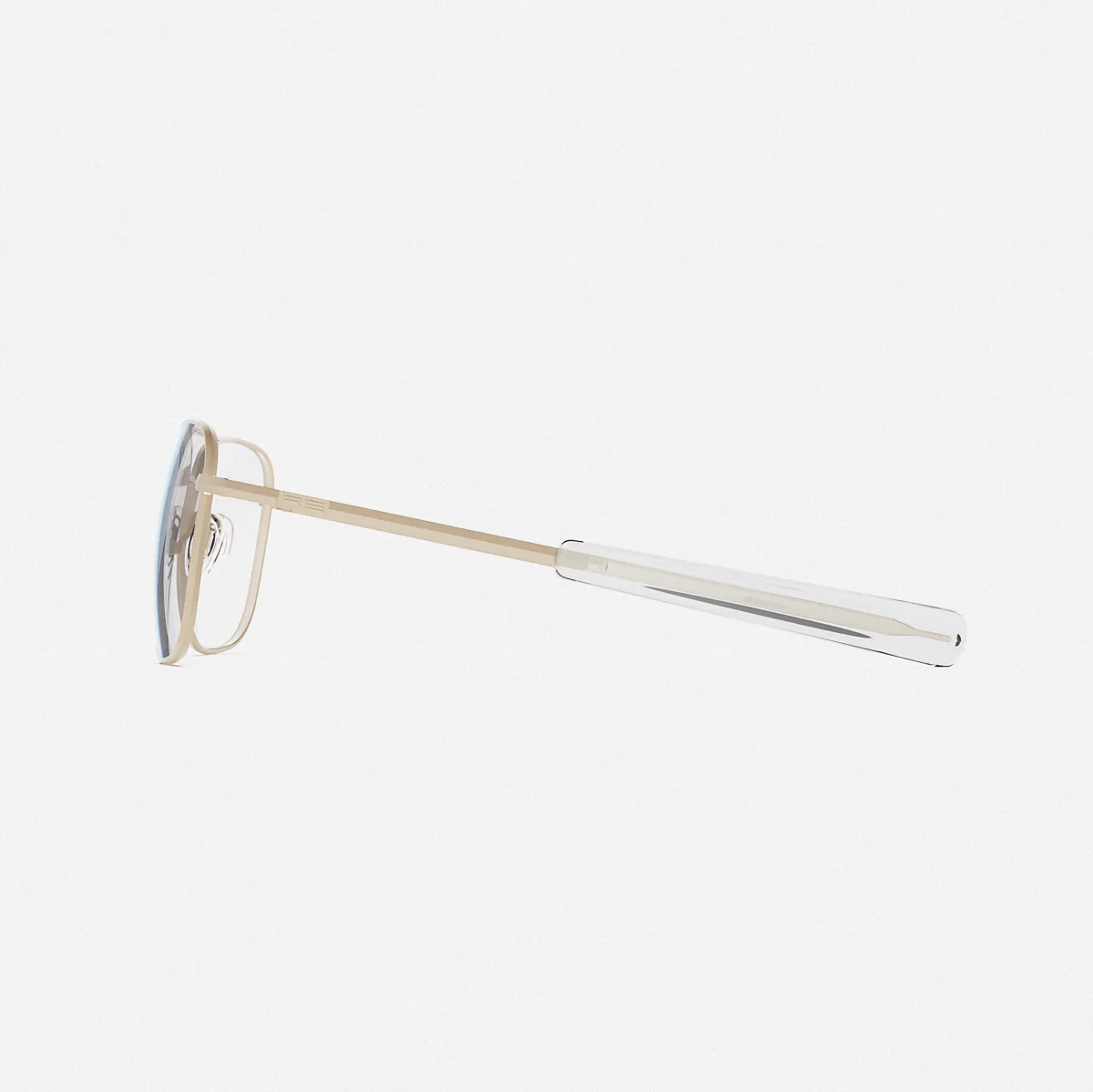 Class A Aviator - Desert Sand & Clear - Prescription Eyewear - Image 4