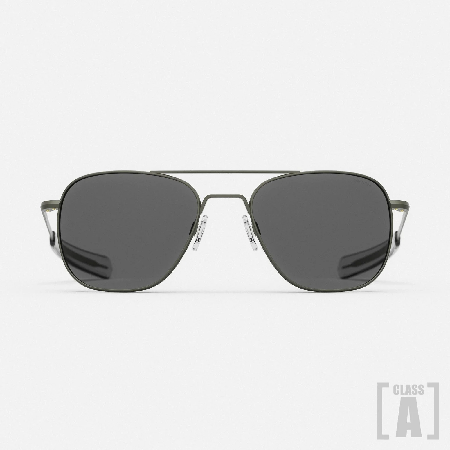 Class A Aviator - Military Olive & American Gray - Prescription Sunglasses