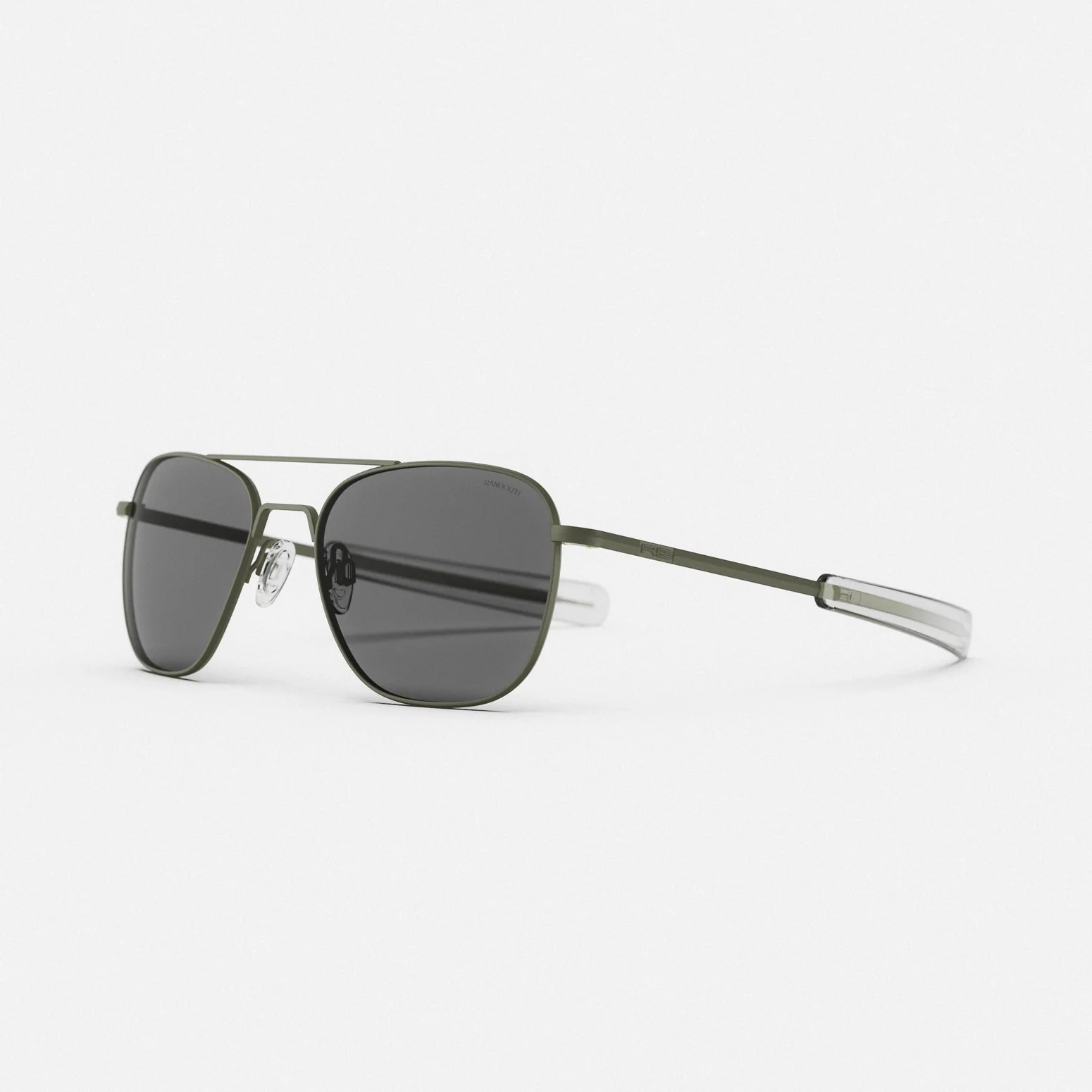 Class A Aviator - Military Olive & American Gray - Prescription Sunglasses - Image 3
