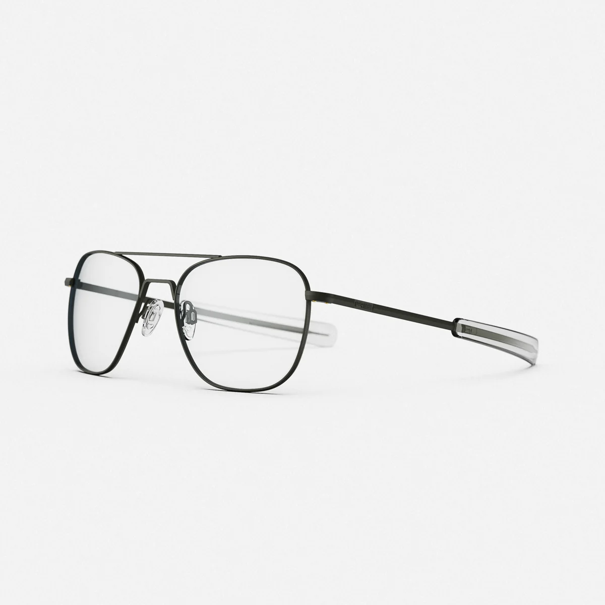 Class A Aviator - Military Olive & Clear - Prescription Eyewear - Image 3