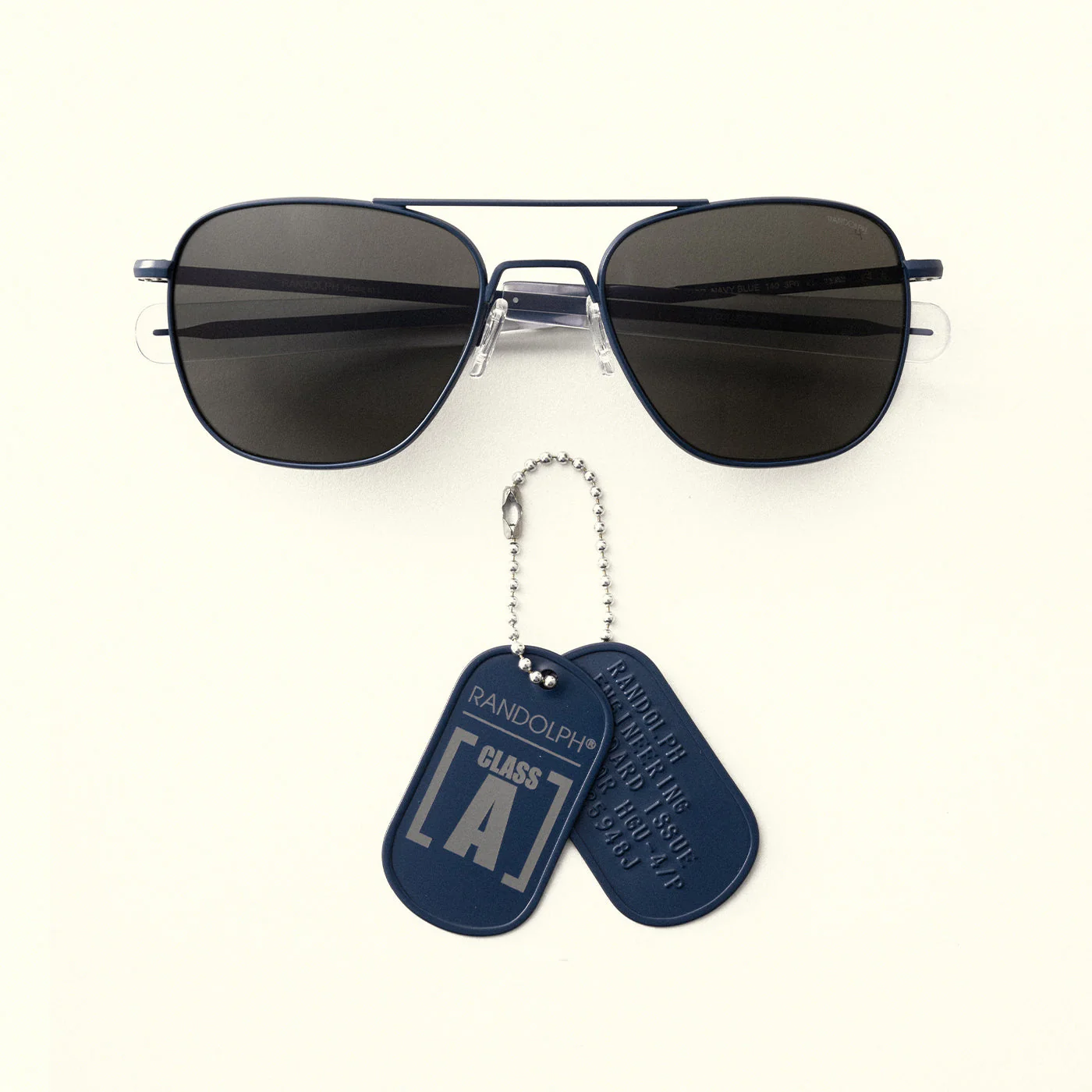 Class A Aviator - Navy & American Gray - Prescription Sunglasses - Image 7
