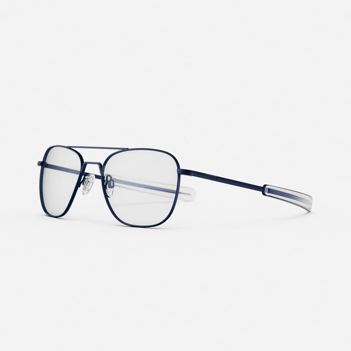 Class A Aviator - Navy & Clear - Prescription Eyewear - Image 3