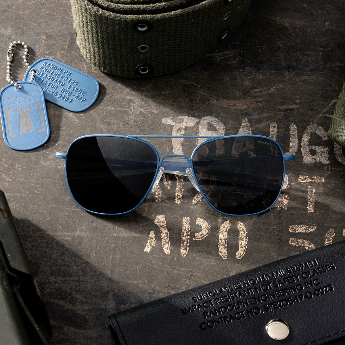 Class A Aviator - Patriot Blue & American Gray - Image 2