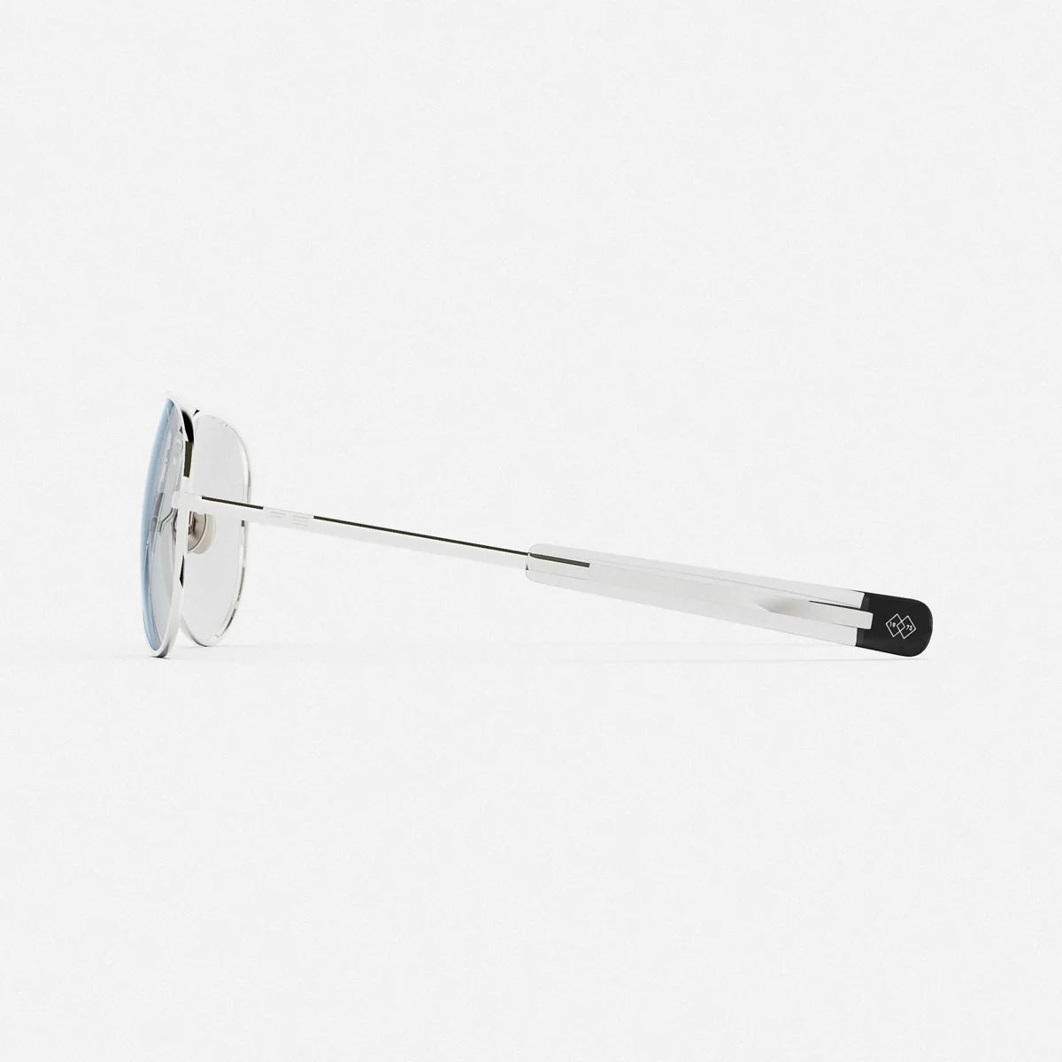 Concorde - 23k White Gold & Clear - Prescription Eyewear - Image 3