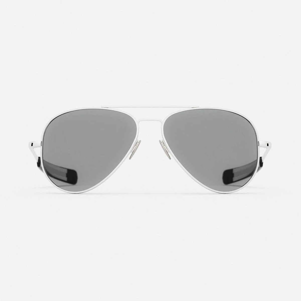 Concorde - 23k White Gold & Clear - Prescription Eyewear - Image 4