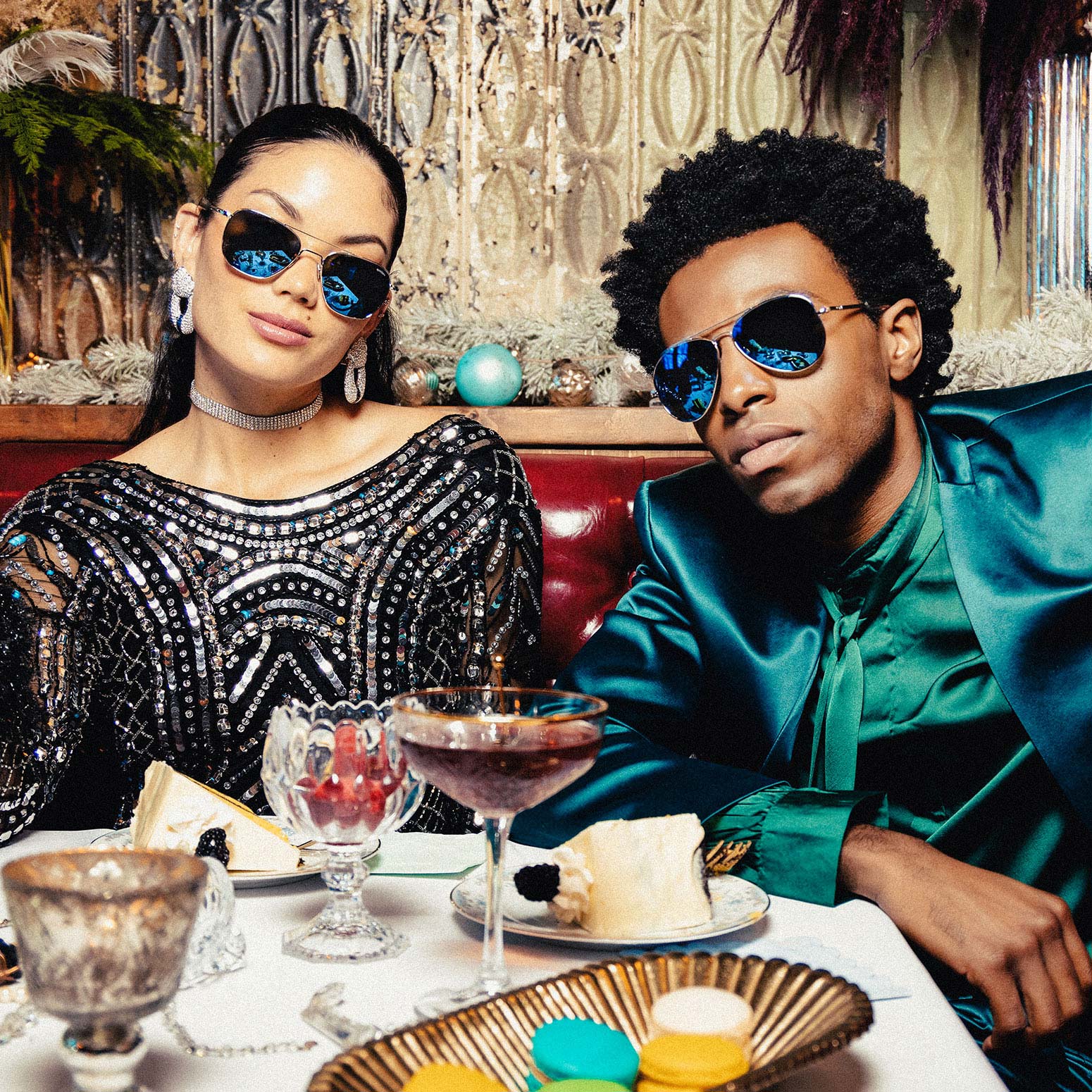 Concorde - 23k White Gold & Cobalt - Prescription Sunglasses - Image 7
