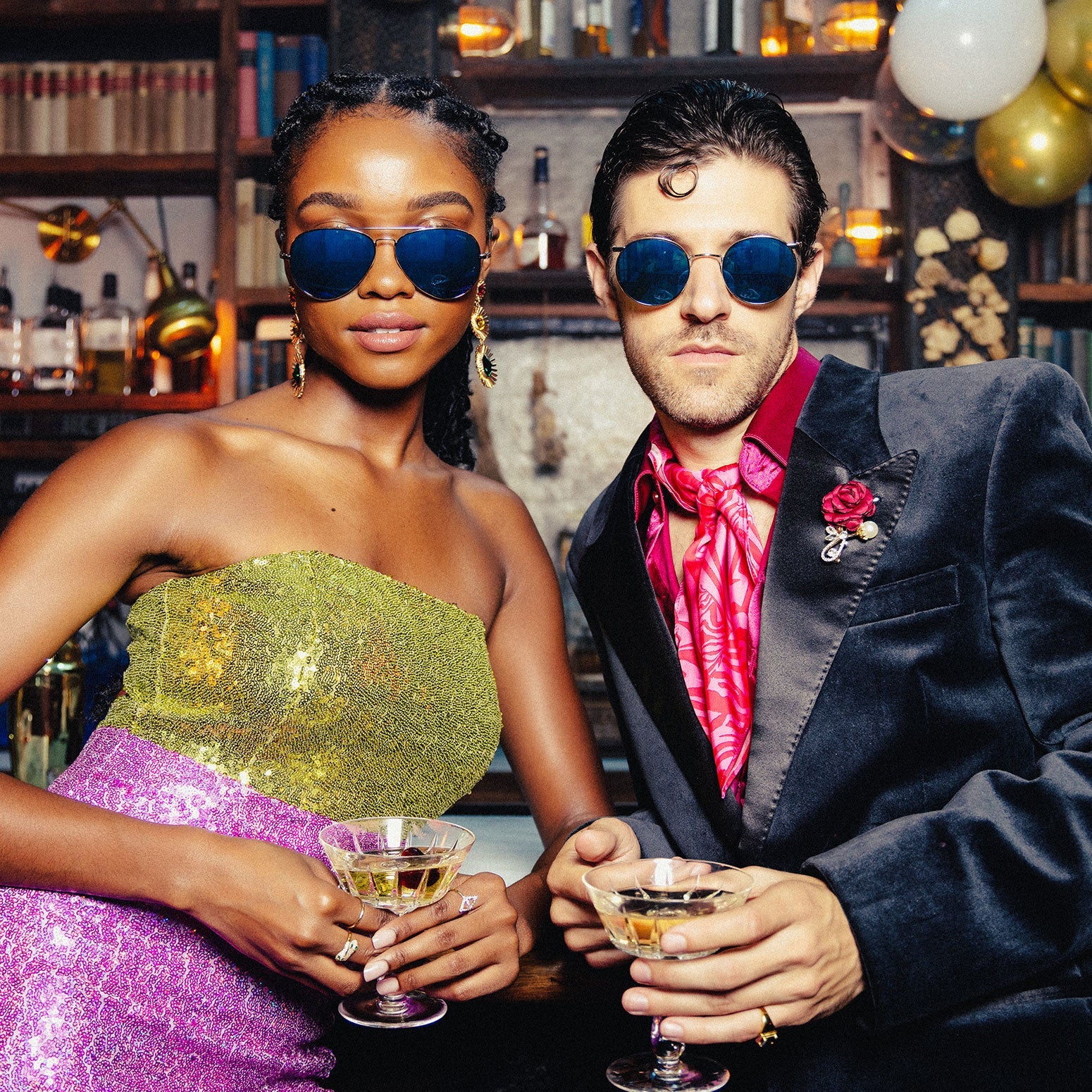 Concorde - 23k White Gold & Cobalt - Prescription Sunglasses - Image 9