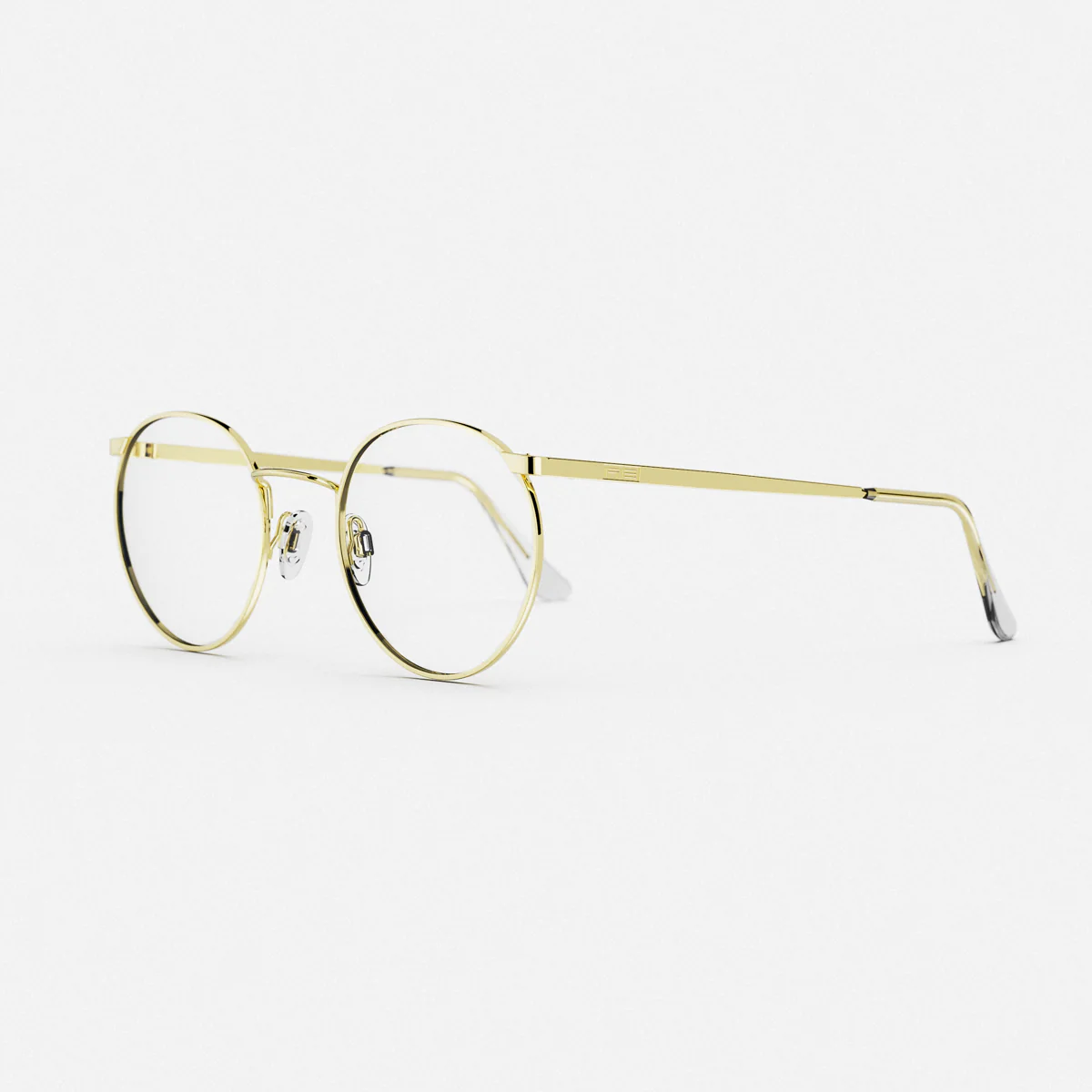 P3 - 23k Gold & Clear - Prescription Eyewear - Image 2