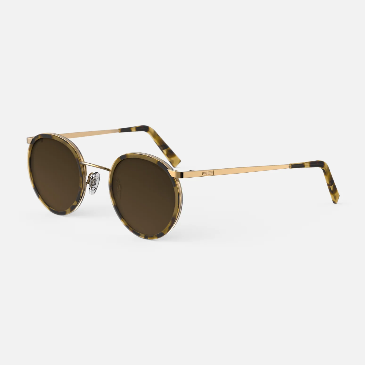 P3 Fusion - 23k Gold & Dark Caramel Tortoise Inlay & Cape Sand - Image 3