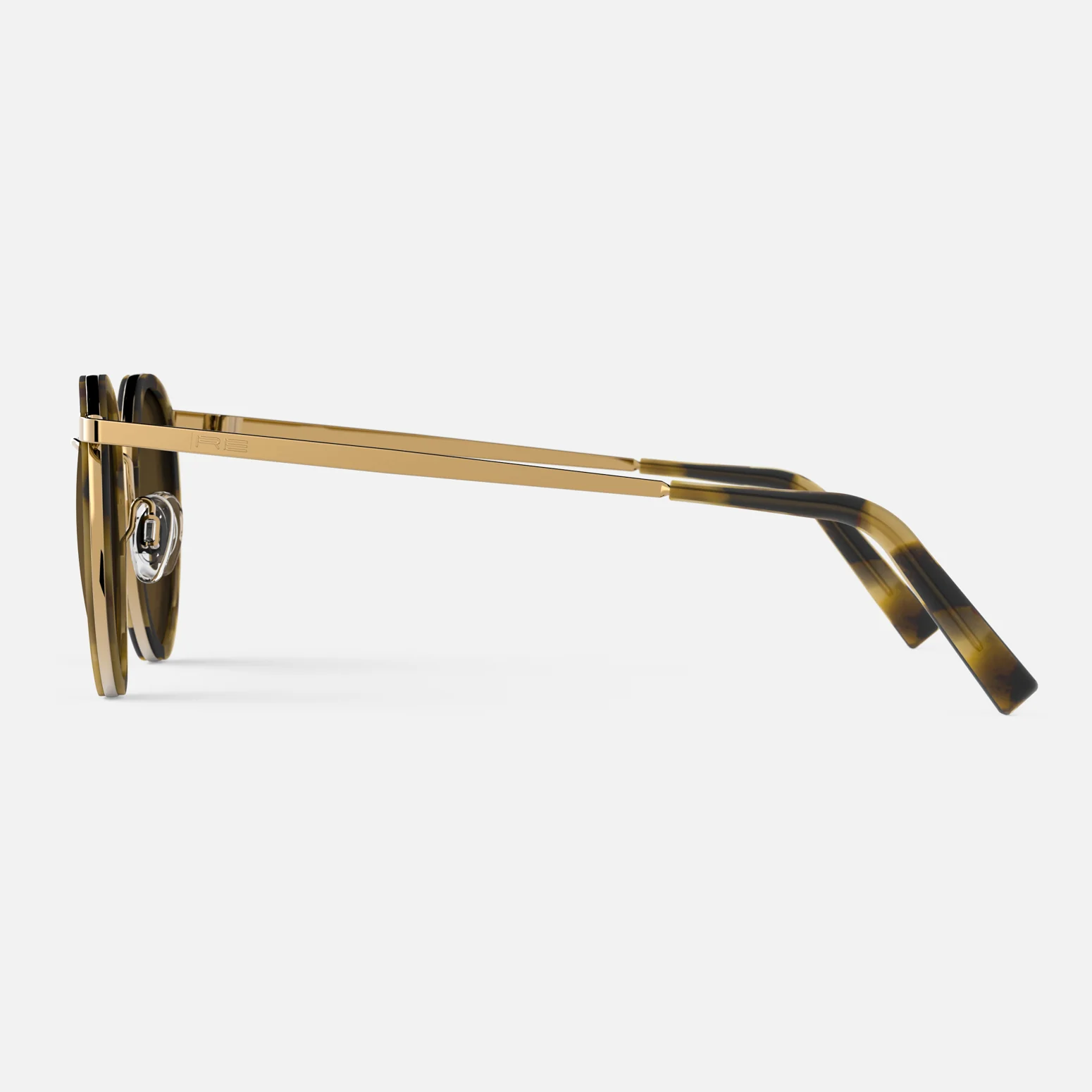 P3 Fusion - 23k Gold & Dark Caramel Tortoise Inlay & Cape Sand - Image 4