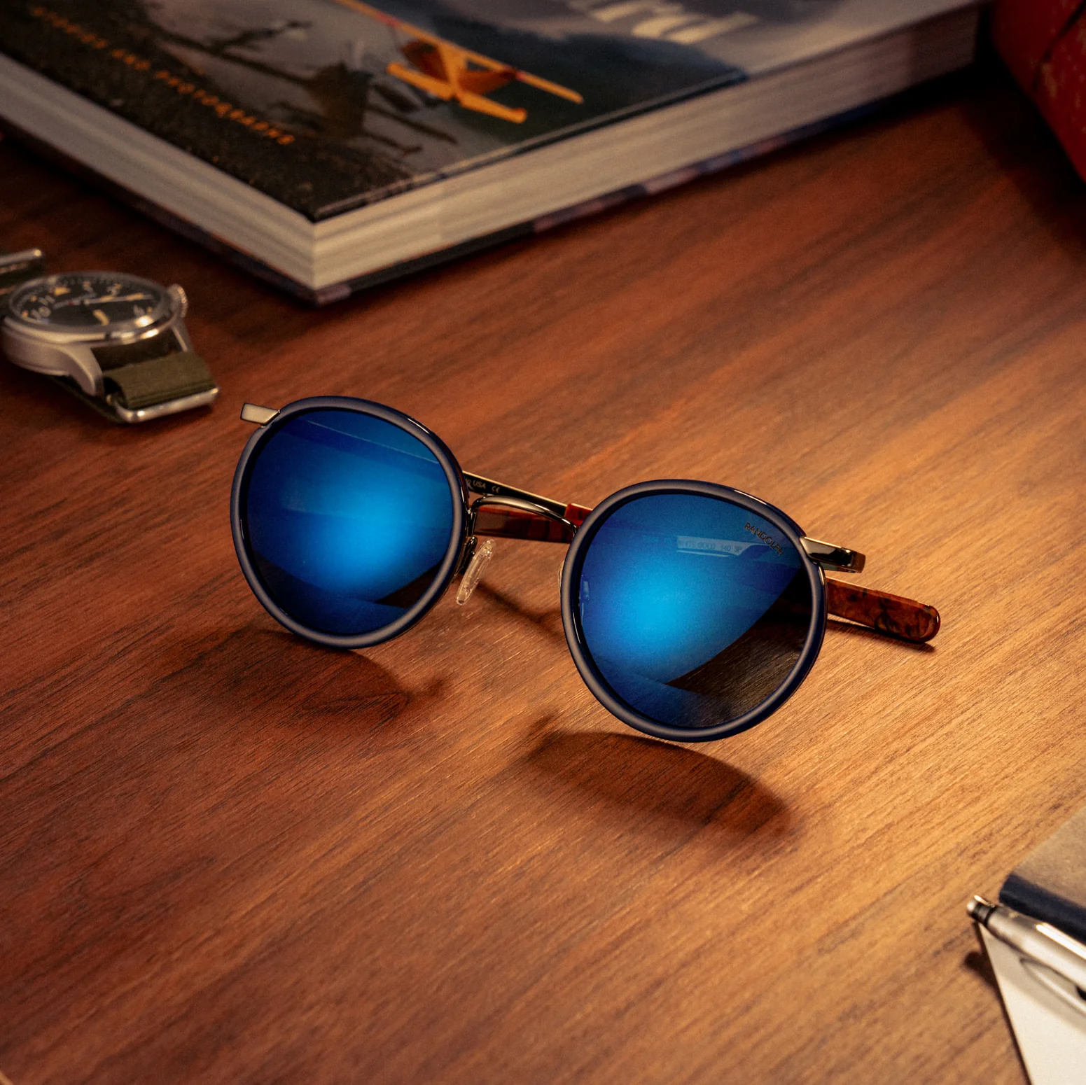 P3 Fusion & Gunmetal & Nautical Blue Inlay & Atlantic Blue - Image 2