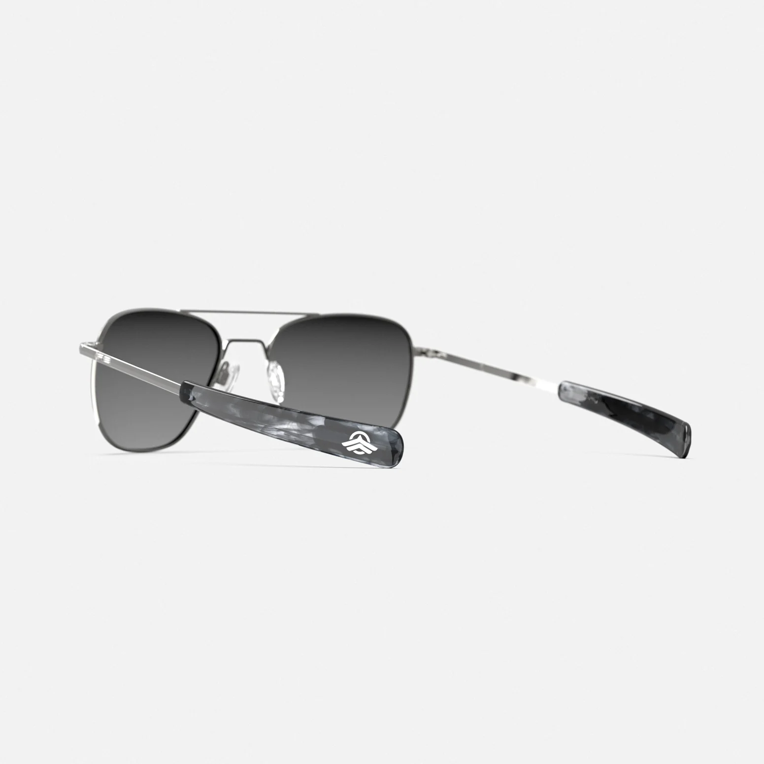 Randolph x BKc Aviator - 22k Black Gold & Coastal Gray - Image 7