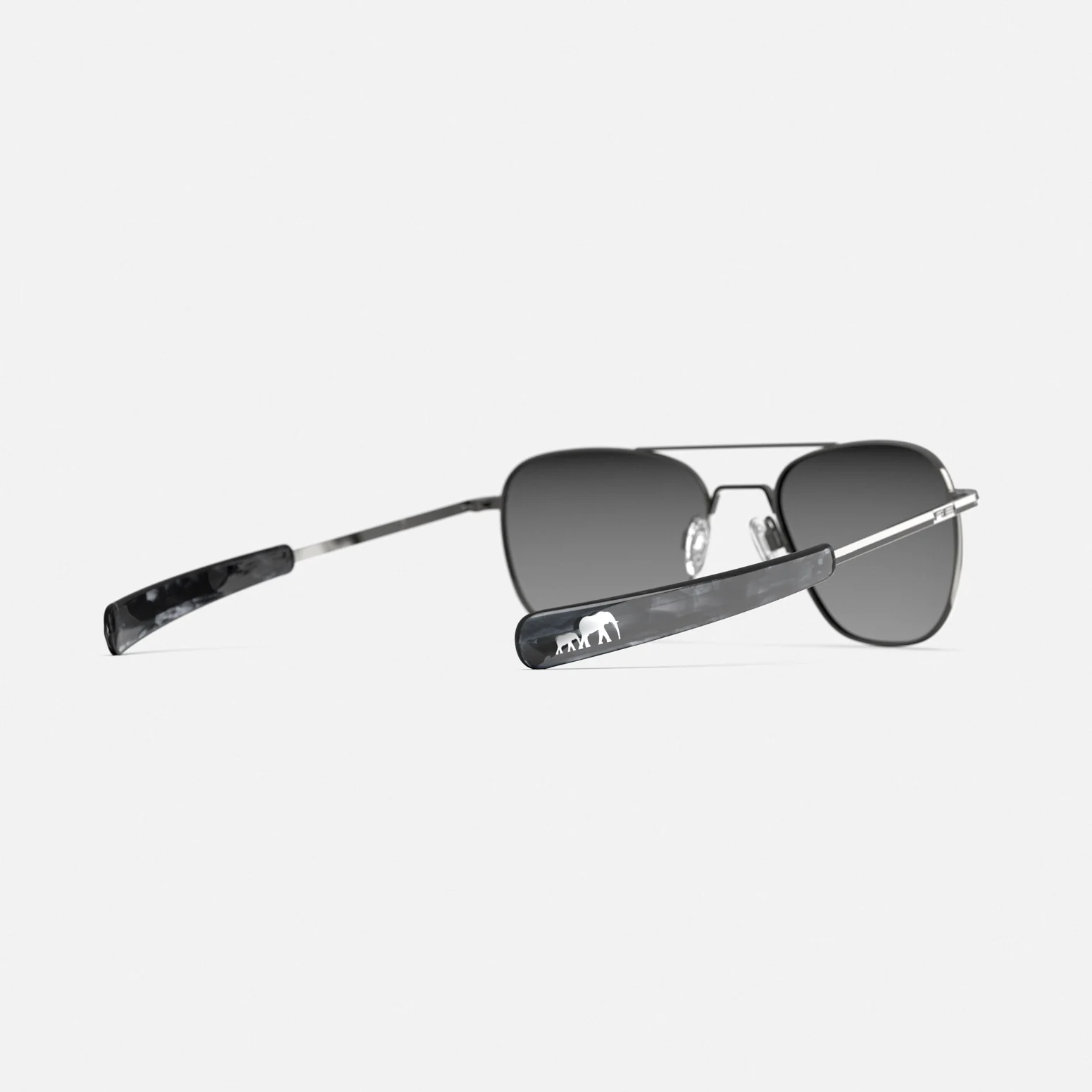Randolph x BKc Aviator - 22k Black Gold & Coastal Gray - Image 6