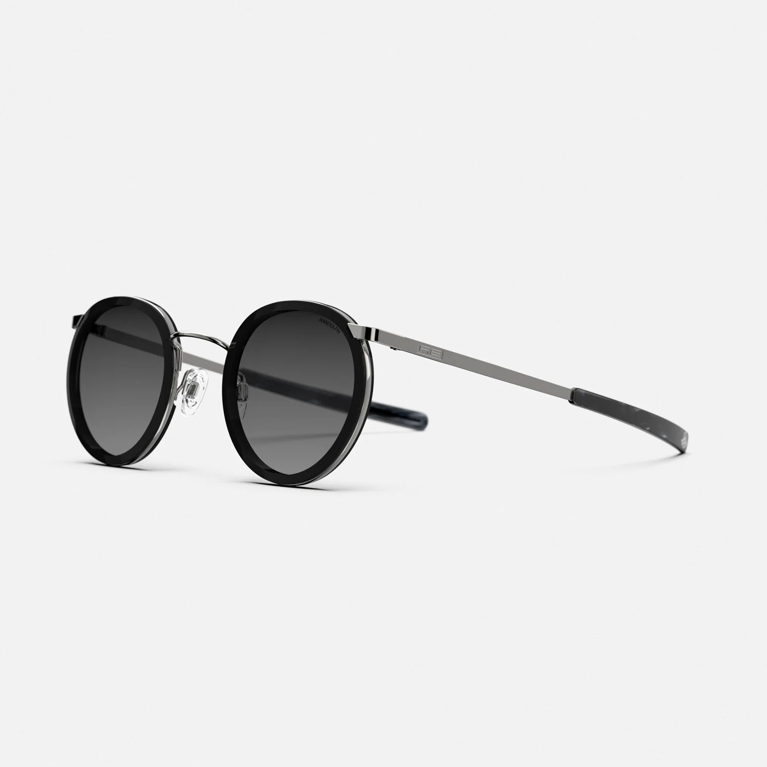 Randolph x BKc P3 Fusion - 22k Black Gold & Coastal Gray Prescription Sunglasses - Image 5