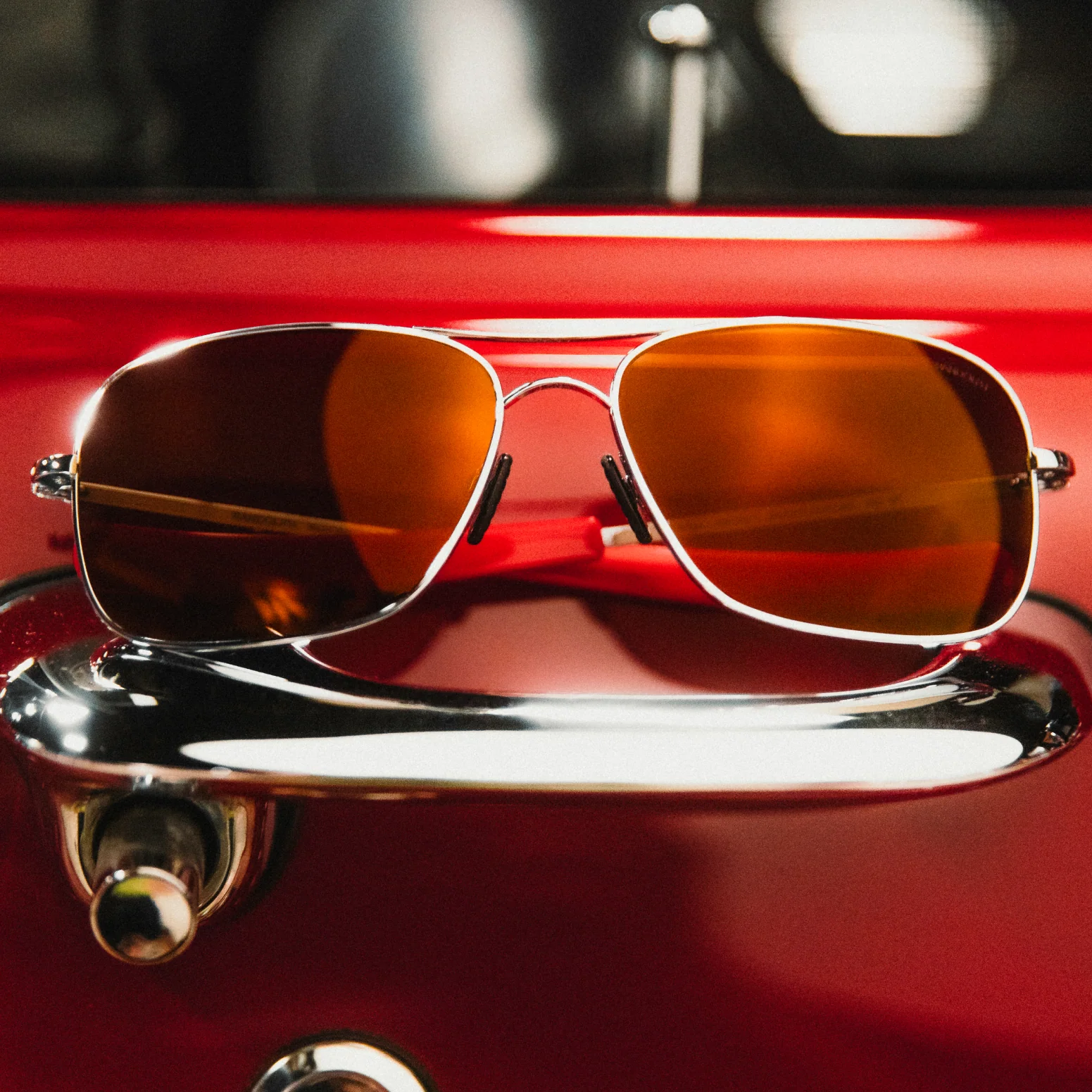 Randolph x Shelby - Archer - Bright Chrome & Redline - Image 8