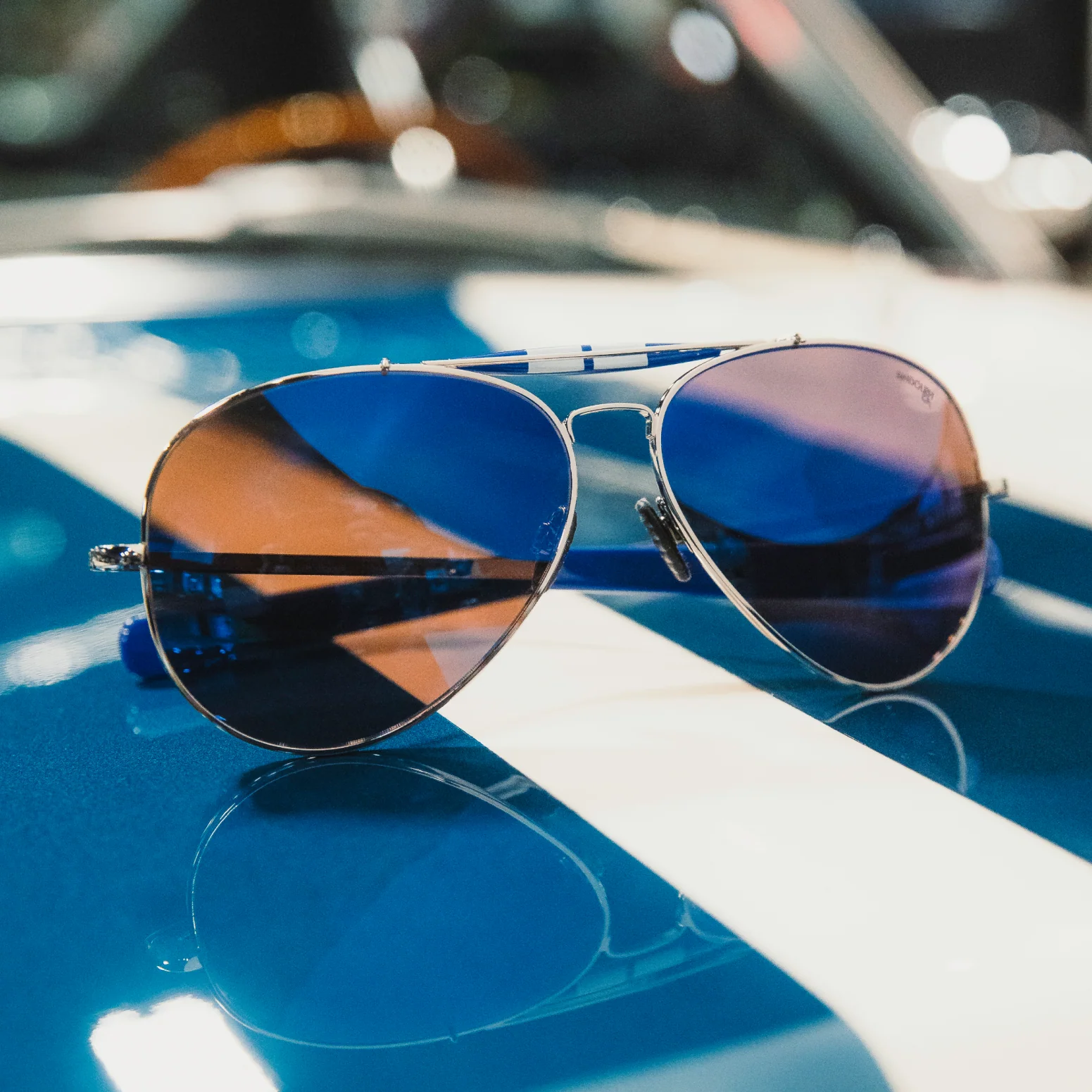 Randolph x Shelby - Sportsman - Gunmetal & Le Mans Blue - Image 15